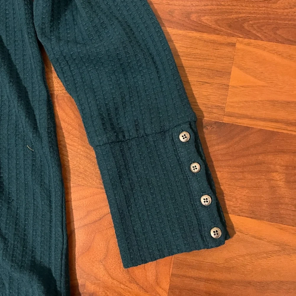 Chaser Dark Teal Long Sleeve Shirt. Size XXL EUC - Picture 3 of 4
